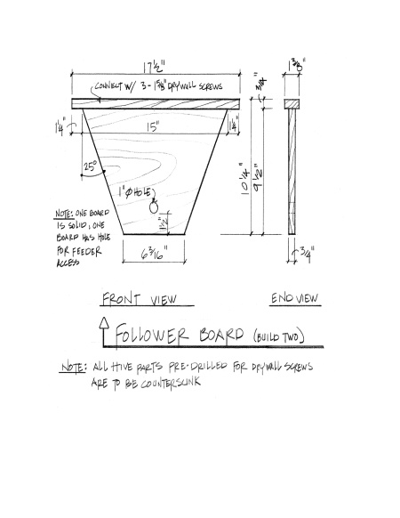 Gold Star Top Bar Hive Construction Drawings available here